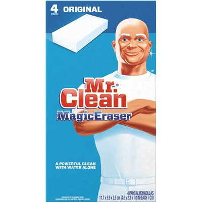 Mr Clean Cleaning Pads, Original 4 Ct