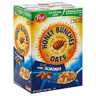 HONEY BUNCHES OF OATS WITH ALMONDS BREAKFAST CEREAL 48 OZ