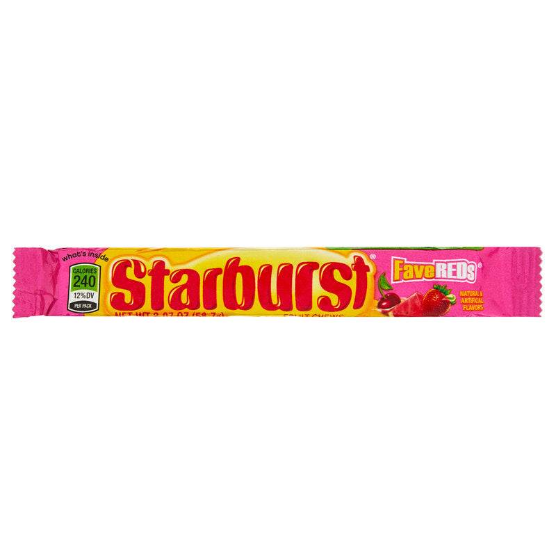 starburst fave reds 2.07 oz