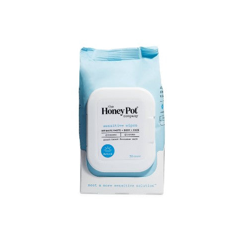 THE HONEY POT SENSITIVE WIPES 30 CT